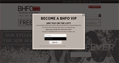 Desktop Screenshot of bhfo.com
